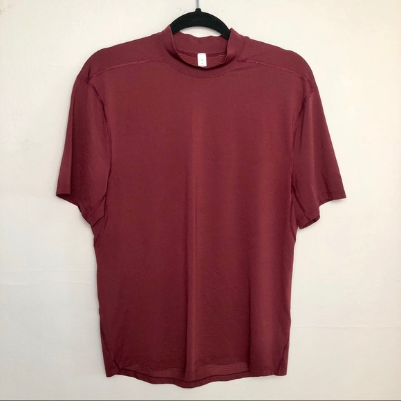 lululemon athletica Other - Lululemon | Burgundy Short Sleeve Vent Tech Shirt